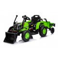 Traktor XT60 s prívesom zelený