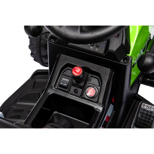 Traktor XT60 s prívesom zelený