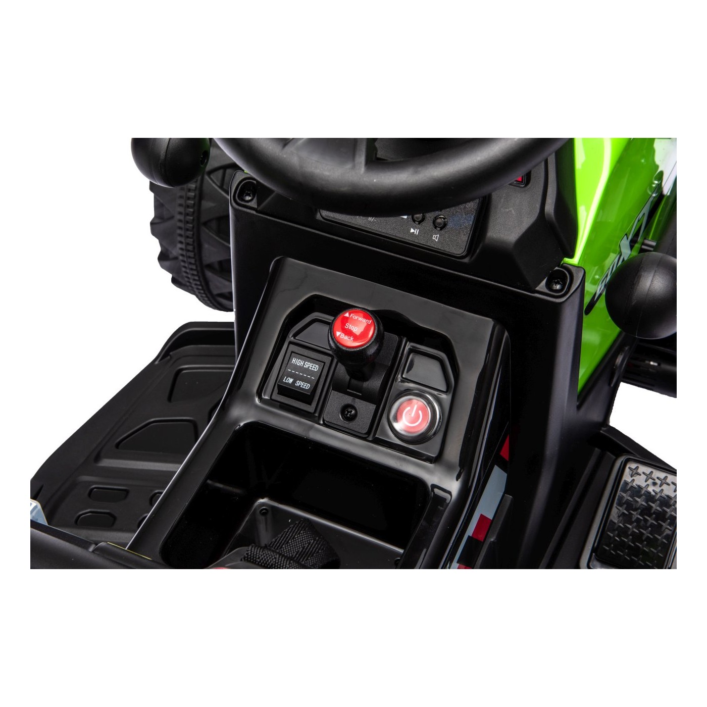 Traktor XT60 s prívesom zelený