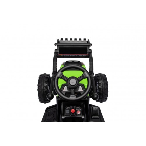 Traktor XT60 s prívesom zelený