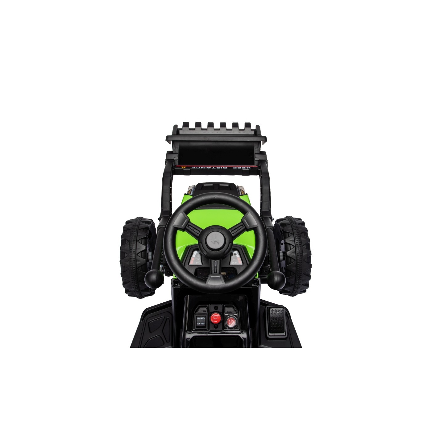 Traktor XT60 s prívesom zelený