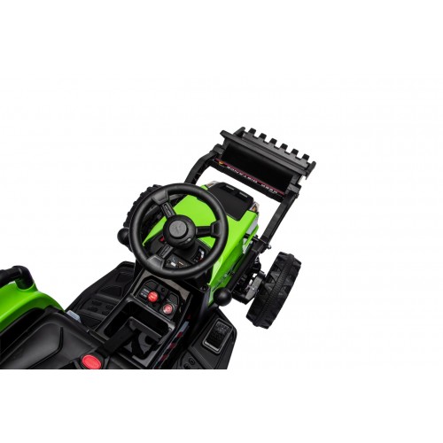 Traktor XT60 s prívesom zelený