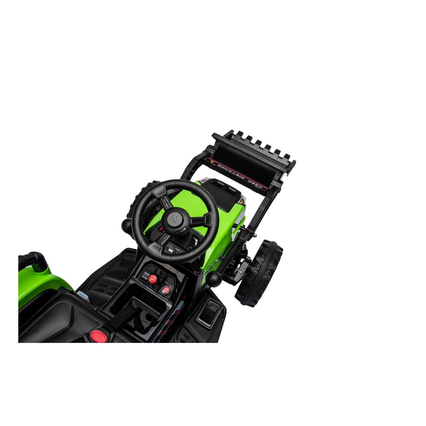 Traktor XT60 s prívesom zelený