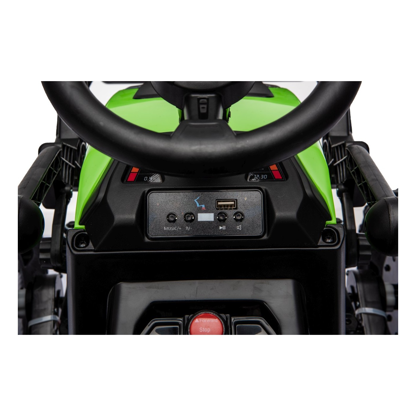 Traktor XT60 s prívesom zelený