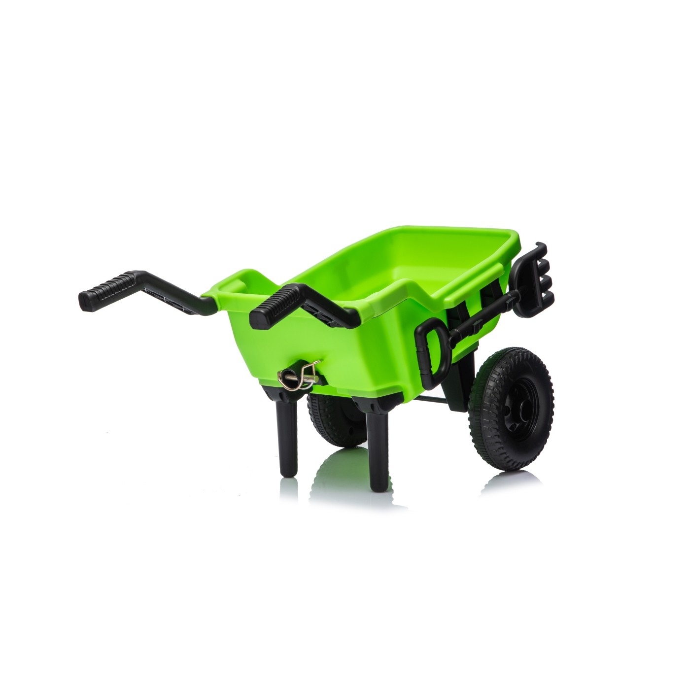 Traktor XT60 s prívesom zelený