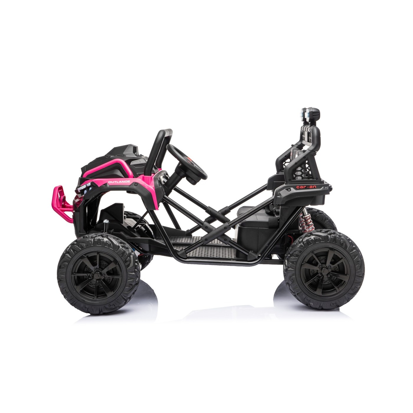 Kočík Sport OUTLAND 4x4 ružový