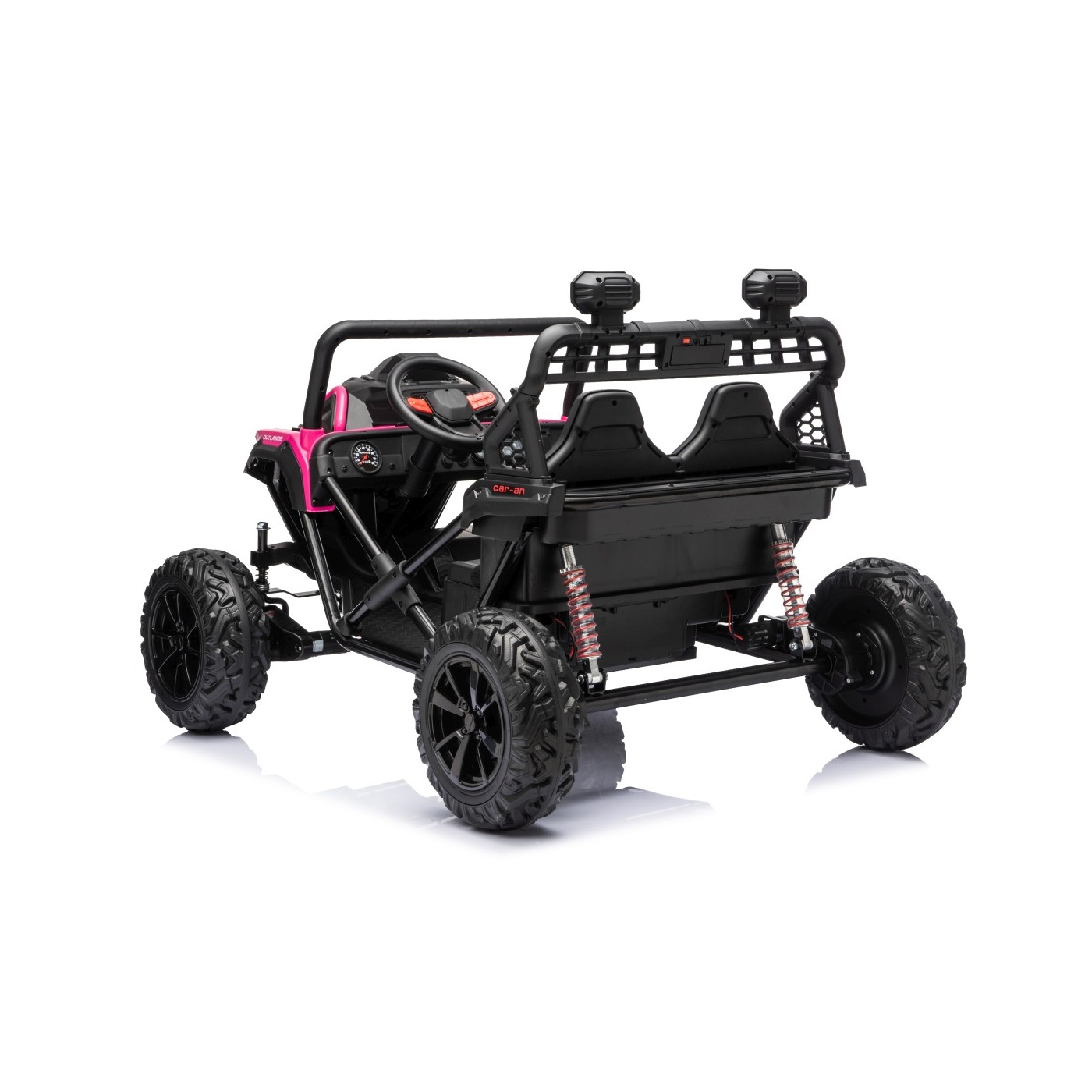 Kočík Sport OUTLAND 4x4 ružový