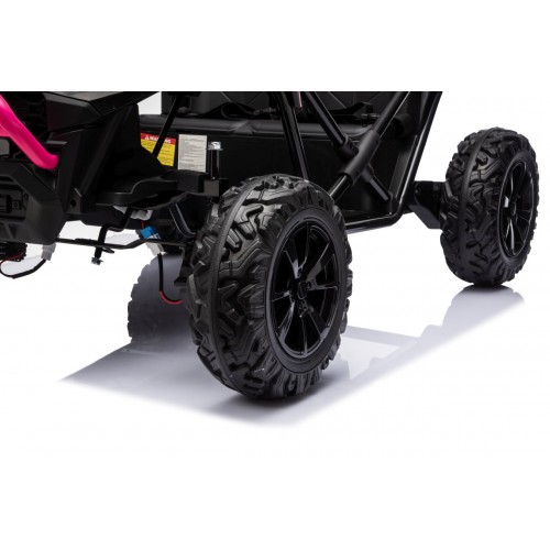 Kočík Sport OUTLAND 4x4 ružový