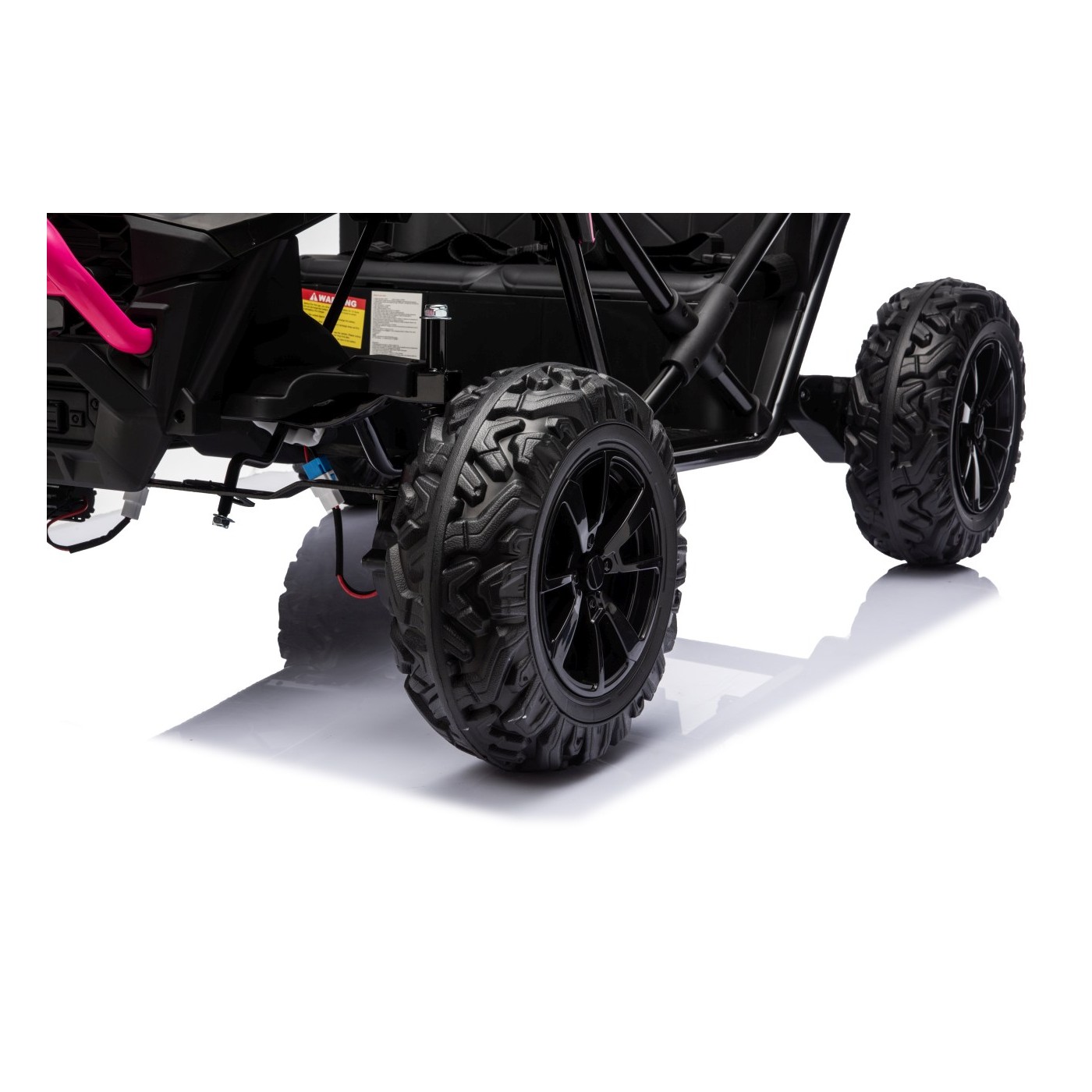 Kočík Sport OUTLAND 4x4 ružový