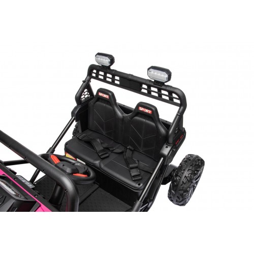 Kočík Sport OUTLAND 4x4 ružový