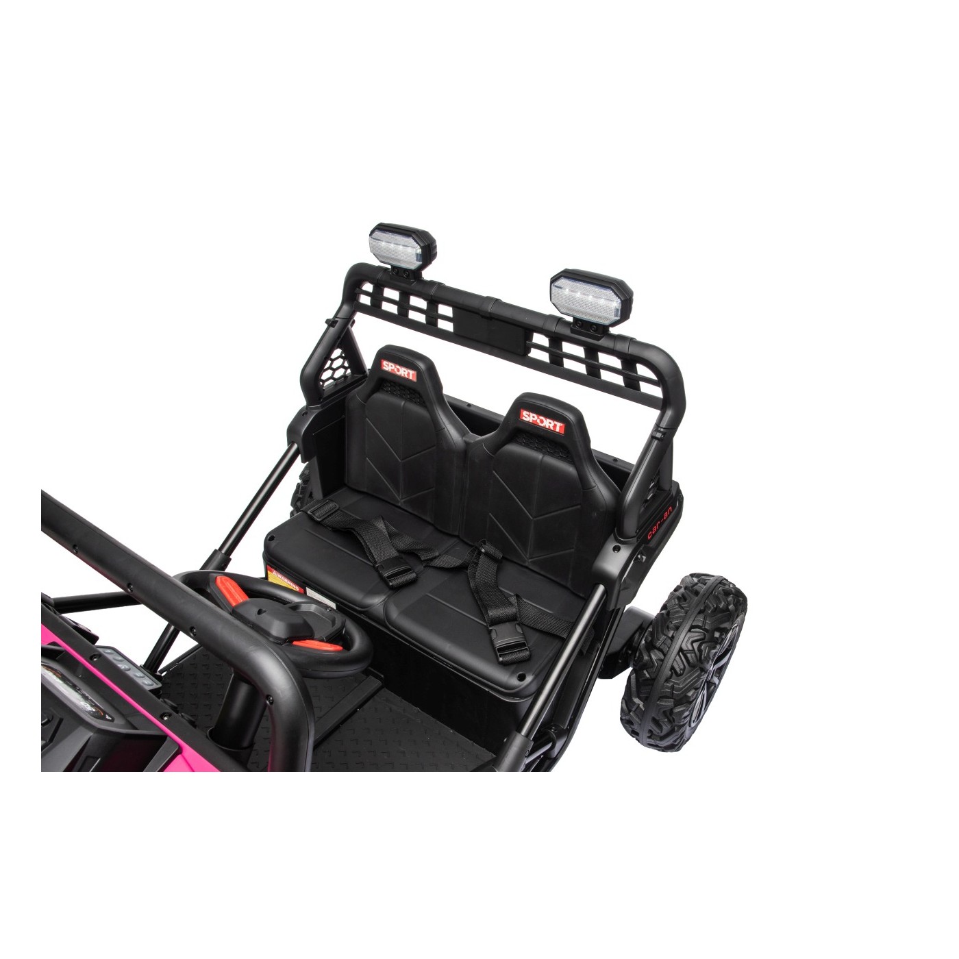 Kočík Sport OUTLAND 4x4 ružový