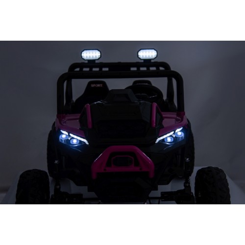 Kočík Sport OUTLAND 4x4 ružový