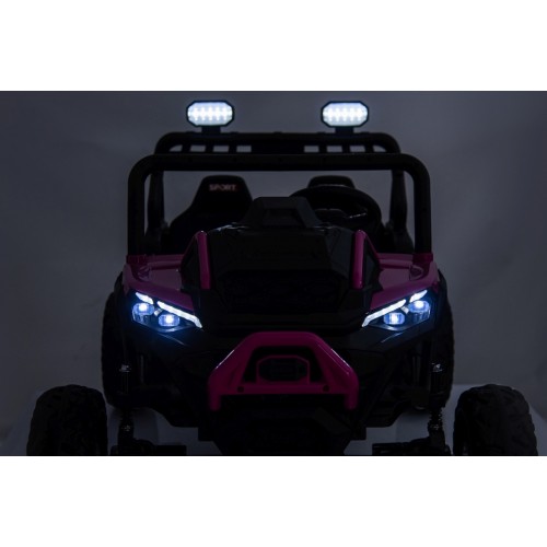 Kočík Sport OUTLAND 4x4 ružový
