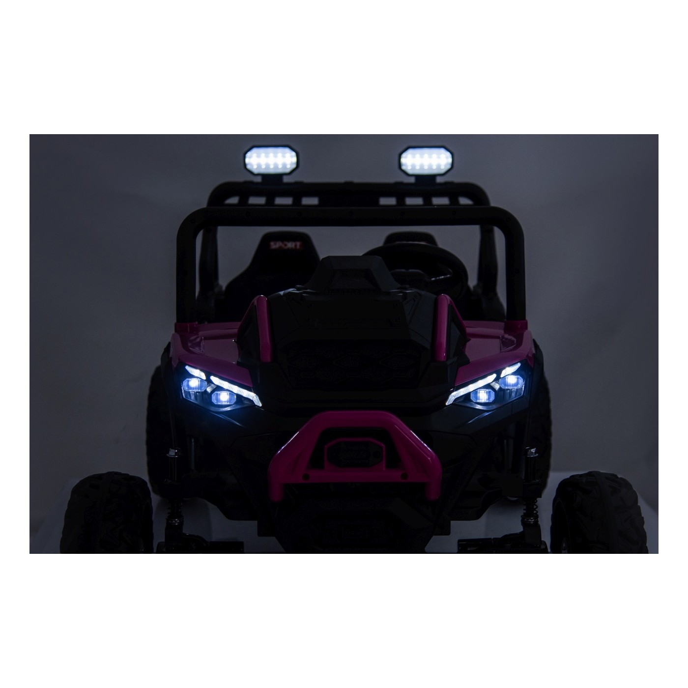 Kočík Sport OUTLAND 4x4 ružový