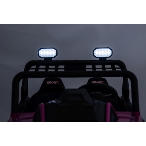 Kočík Sport OUTLAND 4x4 ružový
