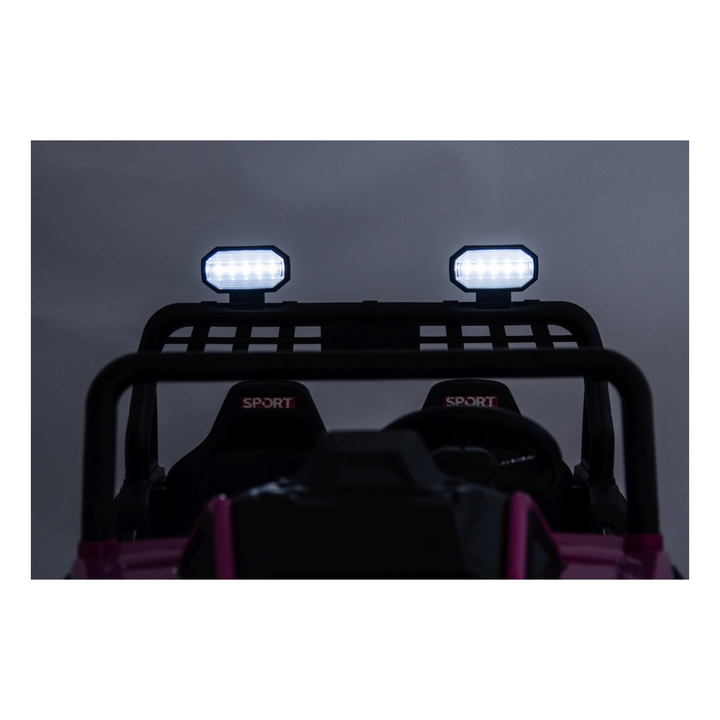 Kočík Sport OUTLAND 4x4 ružový