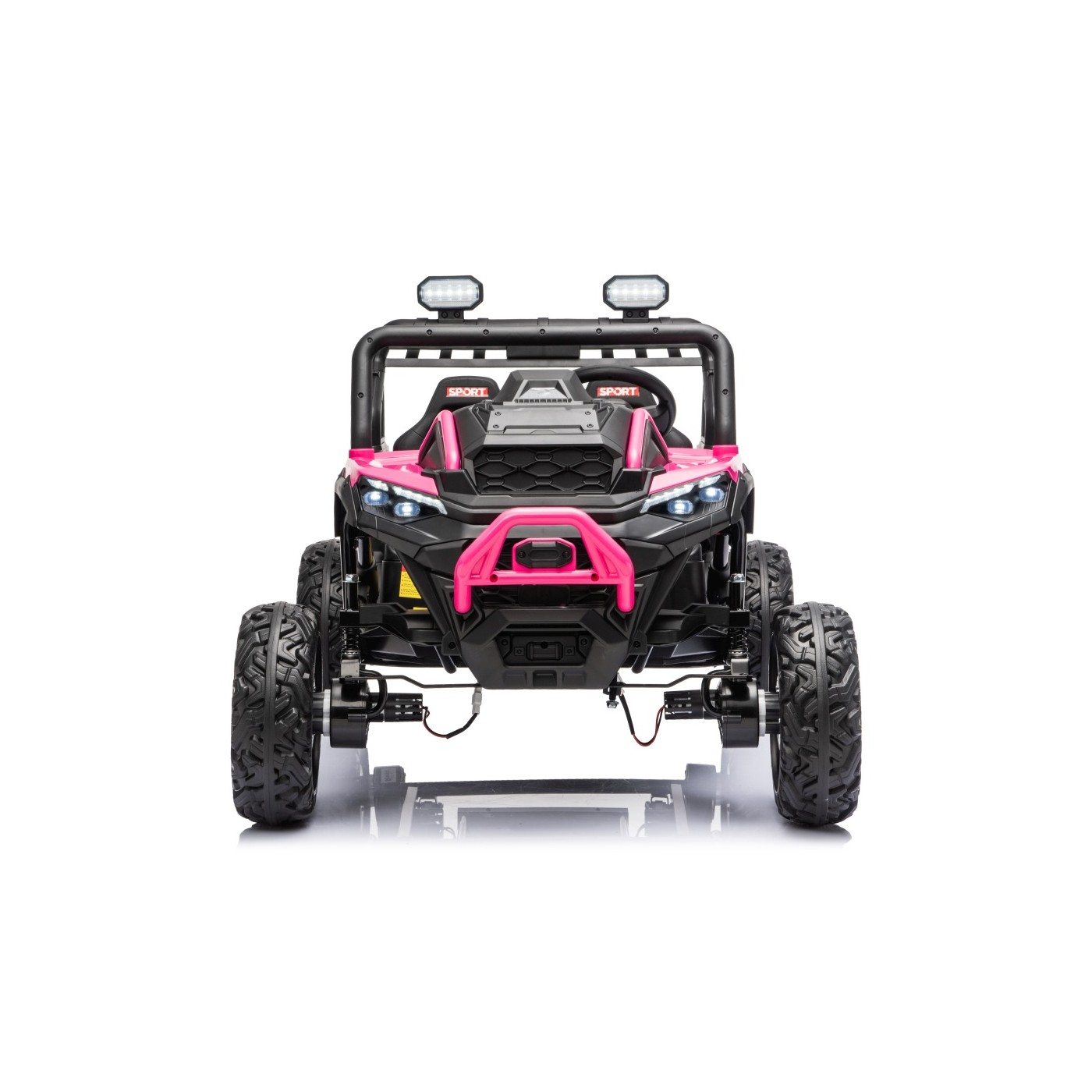 Kočík Sport OUTLAND 4x4 ružový