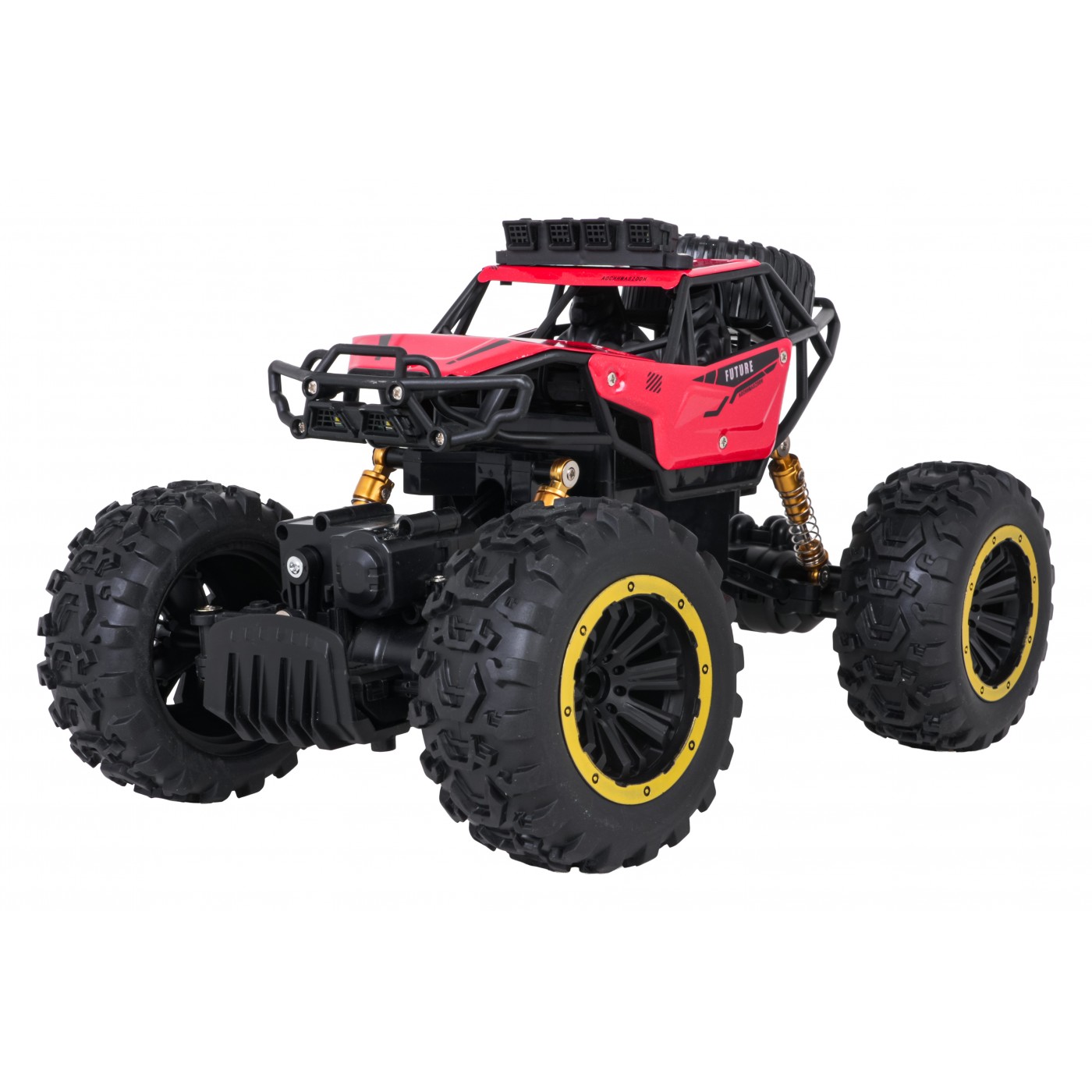 R/C pásový model 1:18 CLIMB POWER červený