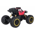 R/C pásový model 1:18 CLIMB POWER červený