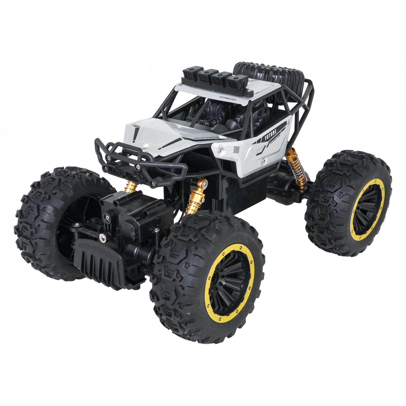 R/C pásový model 1:18 CLIMB POWER strieborný