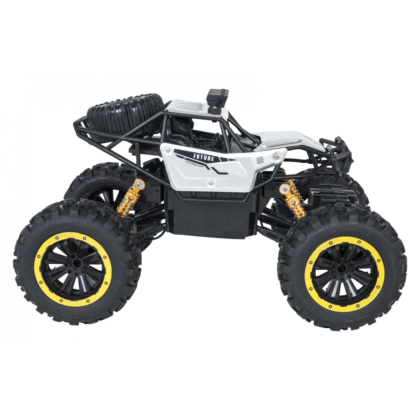 R/C pásový model 1:18 CLIMB POWER strieborný