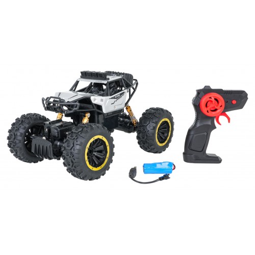 R/C pásový model 1:18 CLIMB POWER strieborný