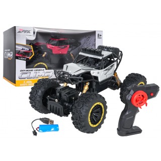 R/C pásový model 1:18 CLIMB POWER strieborný