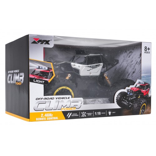 R/C pásový model 1:18 CLIMB POWER strieborný