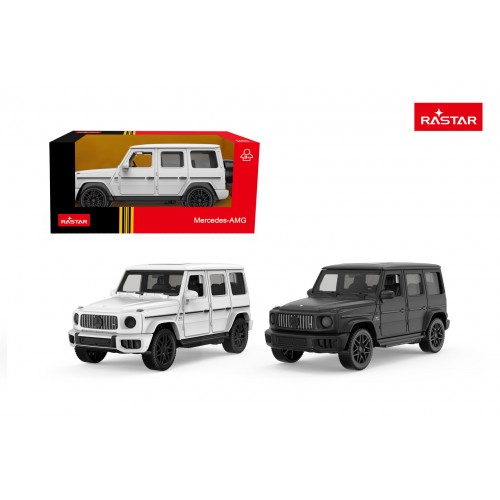 Kovové auto 1:43 Mercedes AMG G63 biele RASTAR