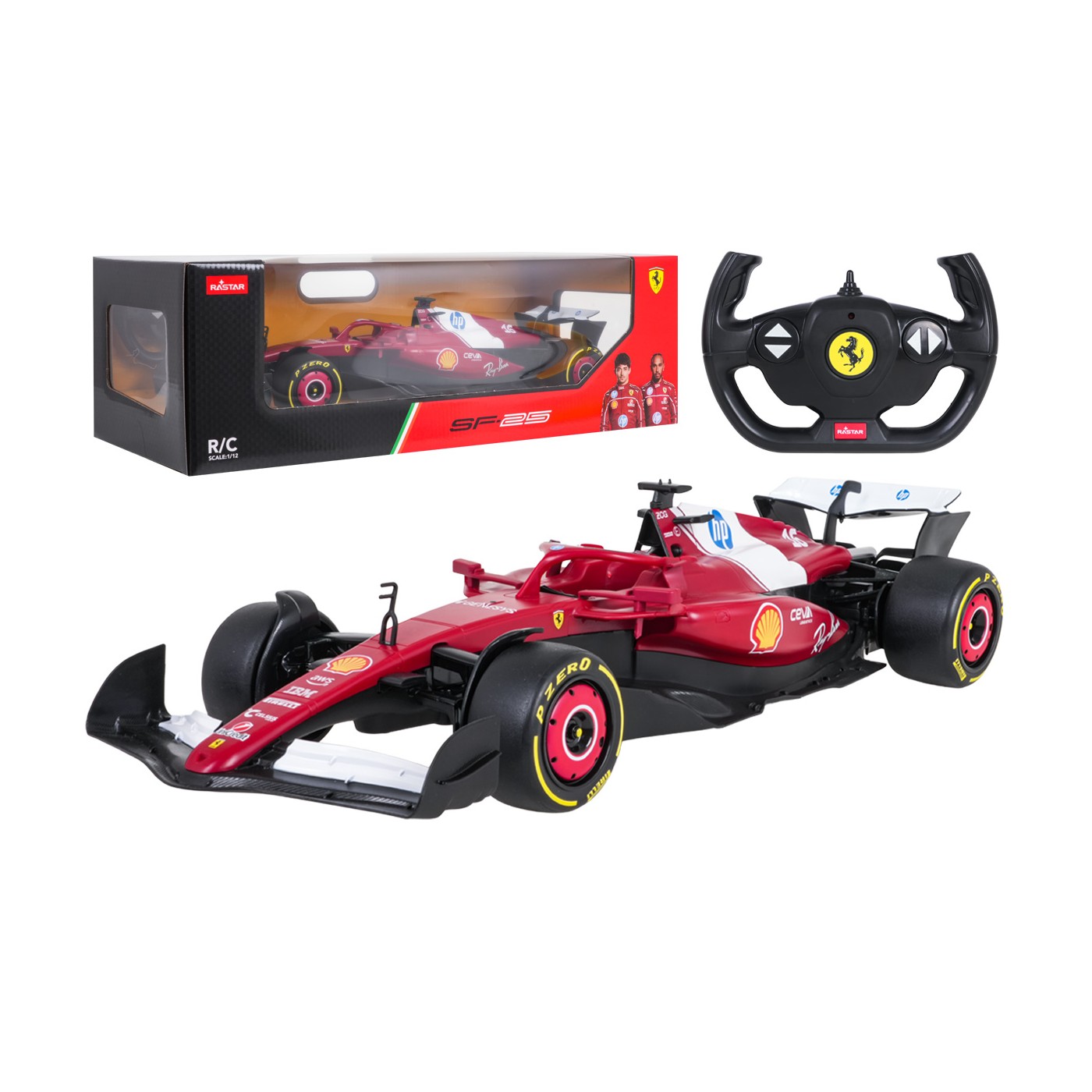 R/C 1:12 Ferrari SF-25 Červená RASTAR