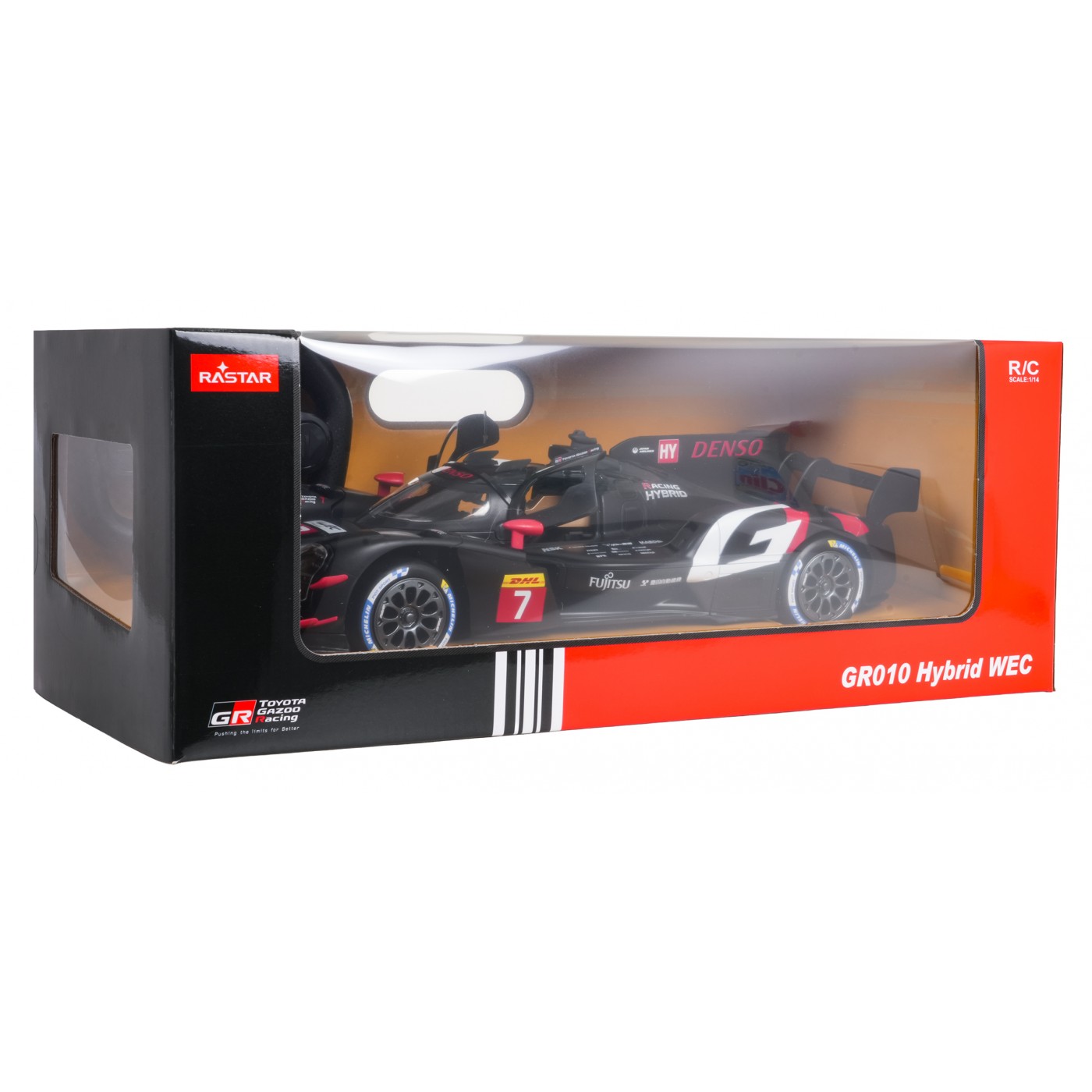 R/C 1:14 Toyota GAZOO Racing GR010 Hybrid čierna RASTAR
