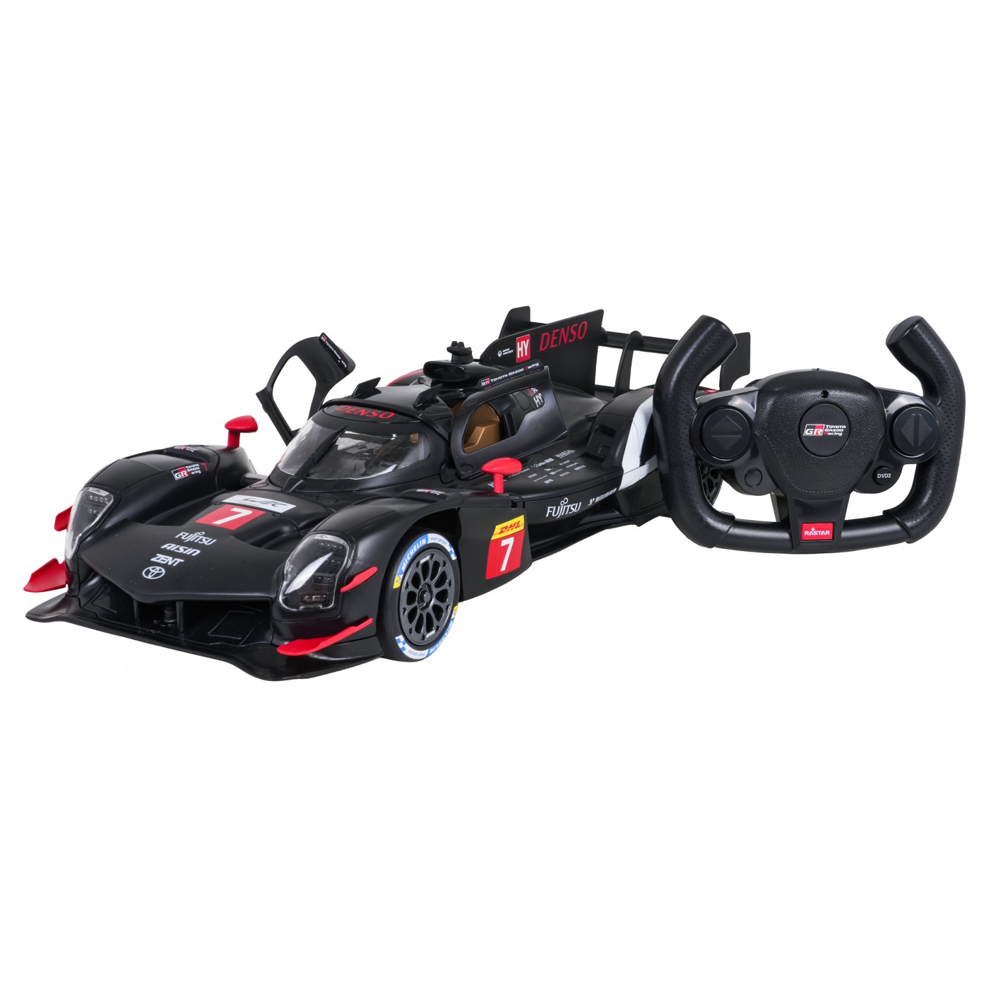 R/C 1:14 Toyota GAZOO Racing GR010 Hybrid čierna RASTAR