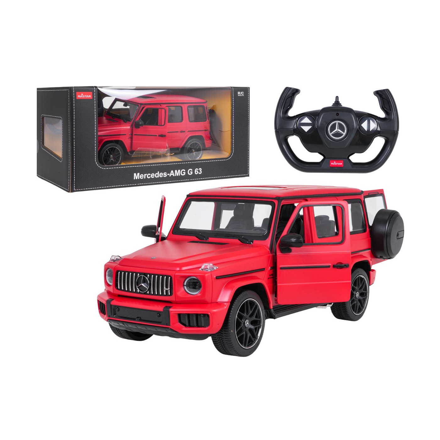 R/C 1:14 Mercedes AMG G63 Červený RASTAR