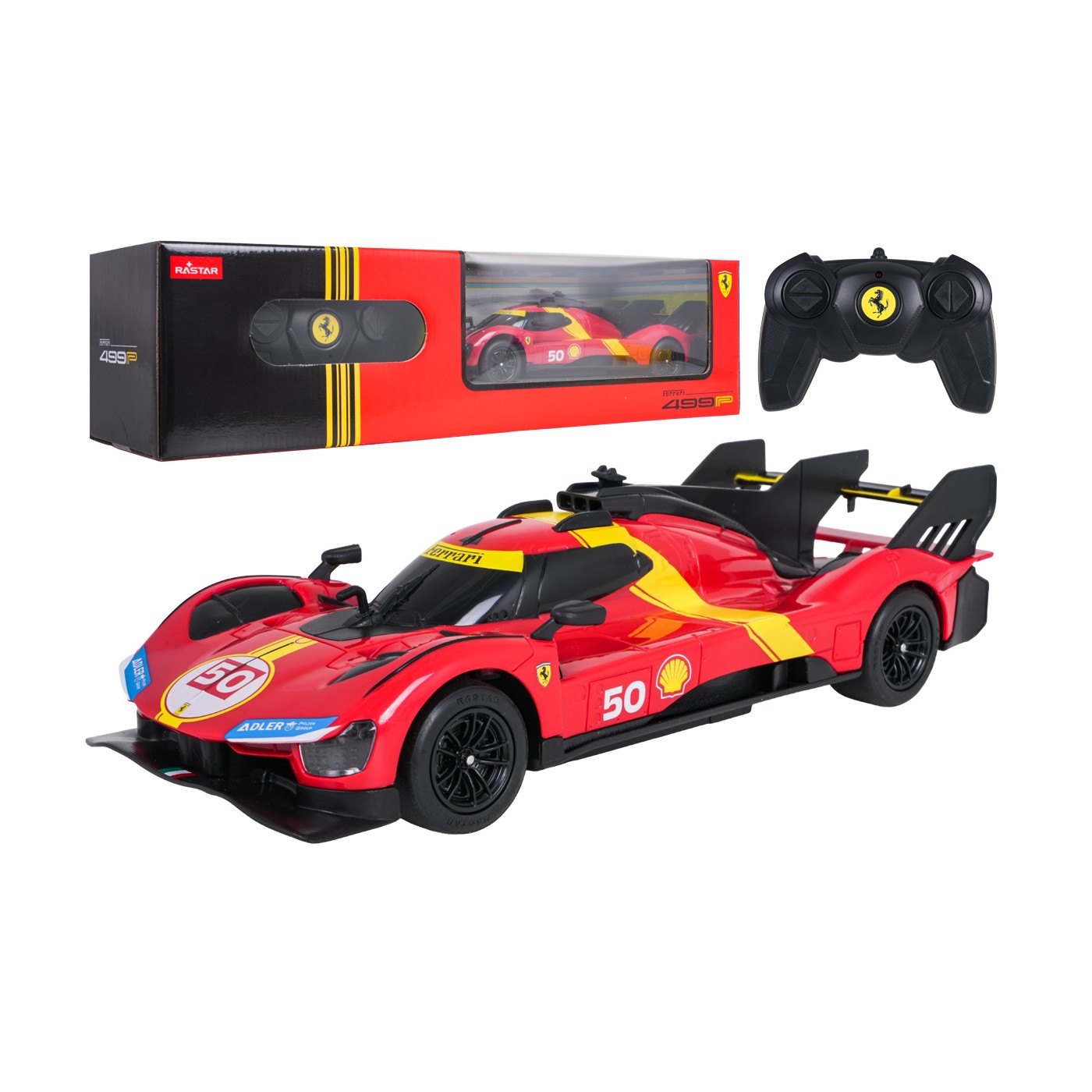 R/C 1:24 Ferrari 499P Červená RASTAR