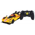 Rádiové auto 1:24 Ferrari 499P-N83 Žlté RASTAR