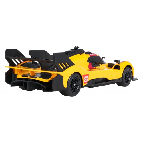 Rádiové auto 1:24 Ferrari 499P-N83 Žlté RASTAR
