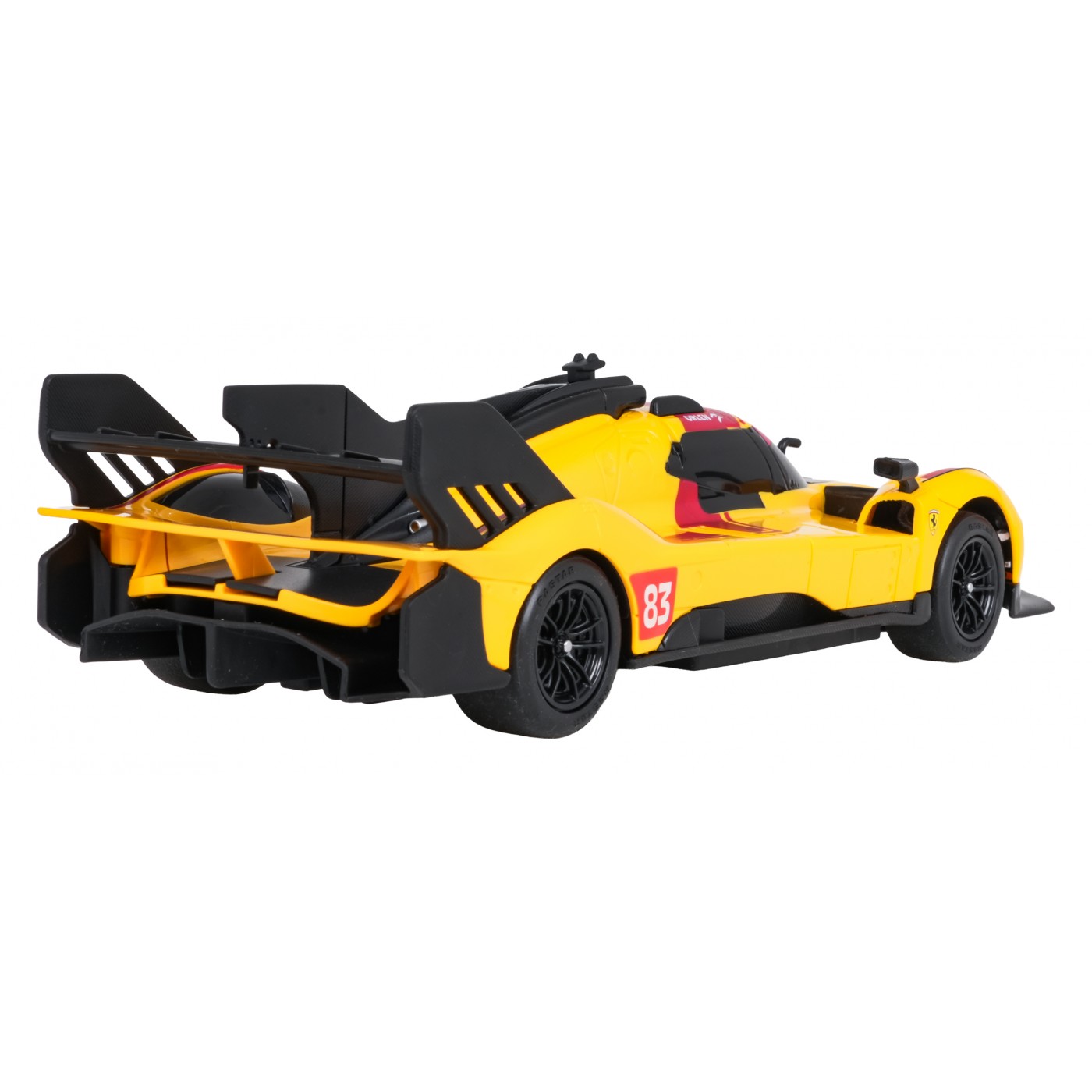 Rádiové auto 1:24 Ferrari 499P-N83 Žlté RASTAR