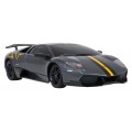 Rádiové auto 1:24 Murcielago LP670-4 Superveloce Gray RASTAR