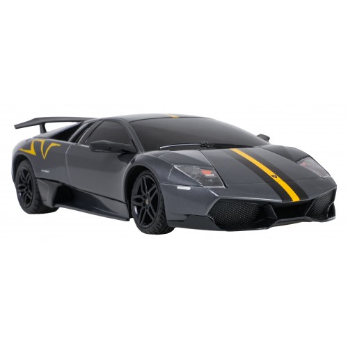 Rádiové auto 1:24 Murcielago LP670-4 Superveloce Gray RASTAR