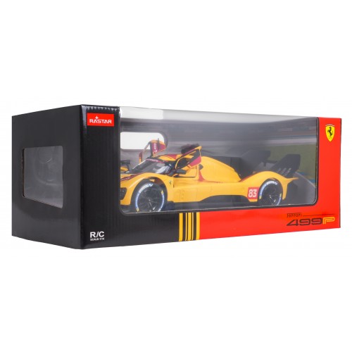 R/C auto 1:14 Ferrari 499P žlté RASTAR
