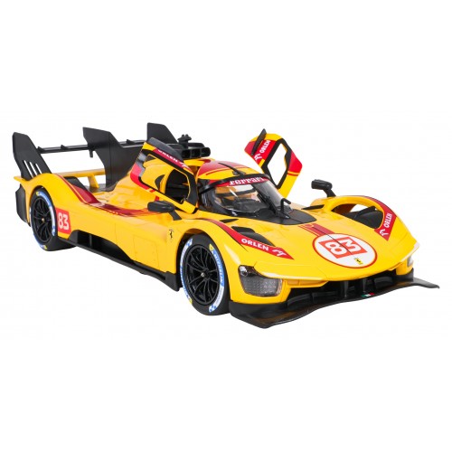 R/C auto 1:14 Ferrari 499P žlté RASTAR