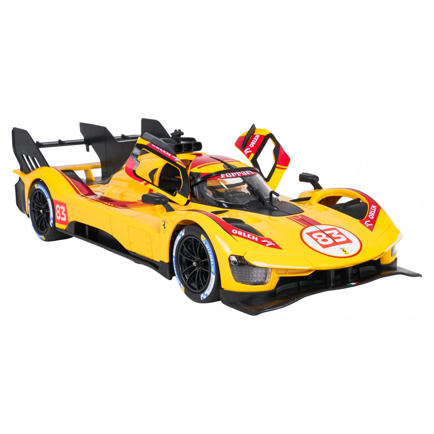 R/C auto 1:14 Ferrari 499P žlté RASTAR