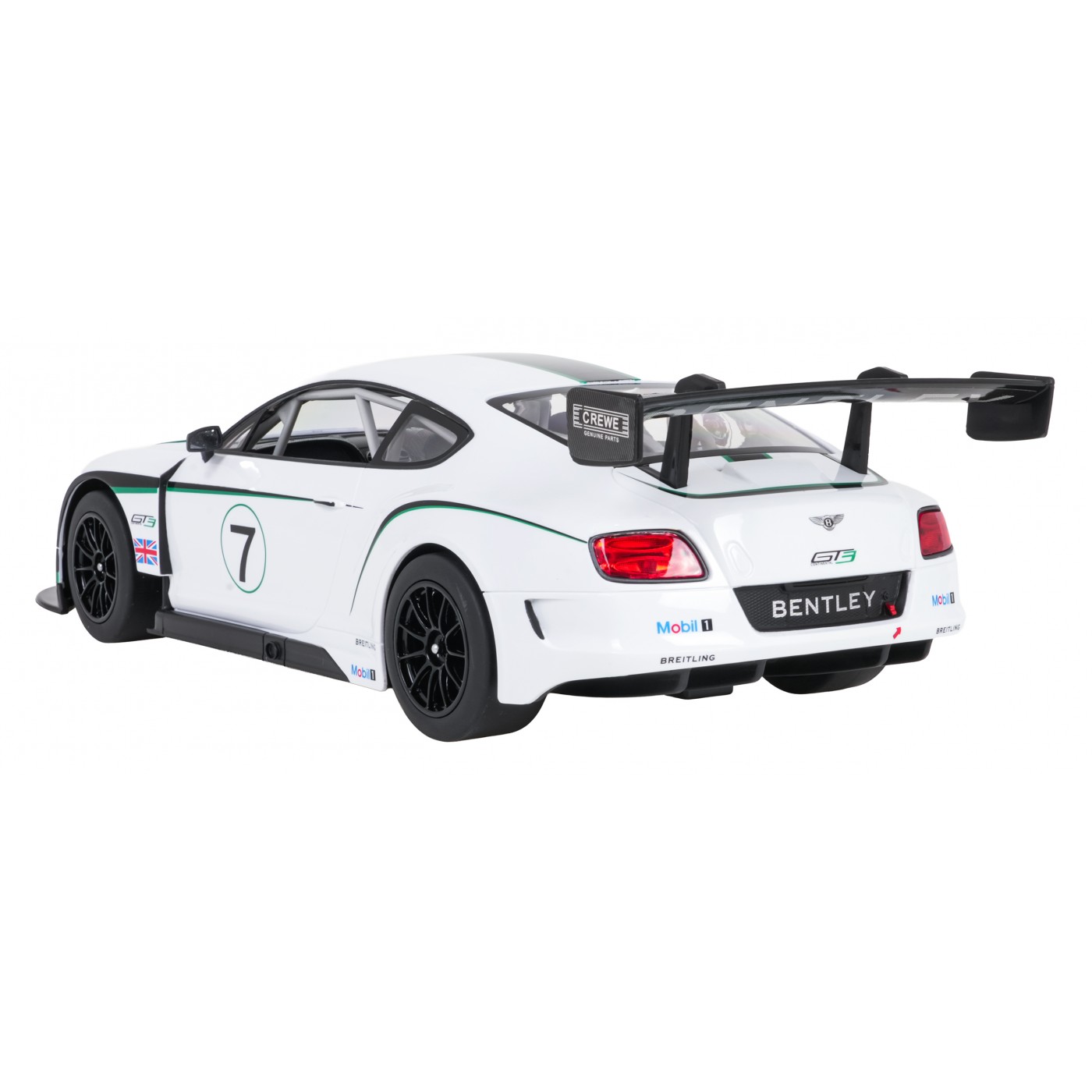 Rádiové auto 1:14 Bentley Continental GT3 biele RASTAR
