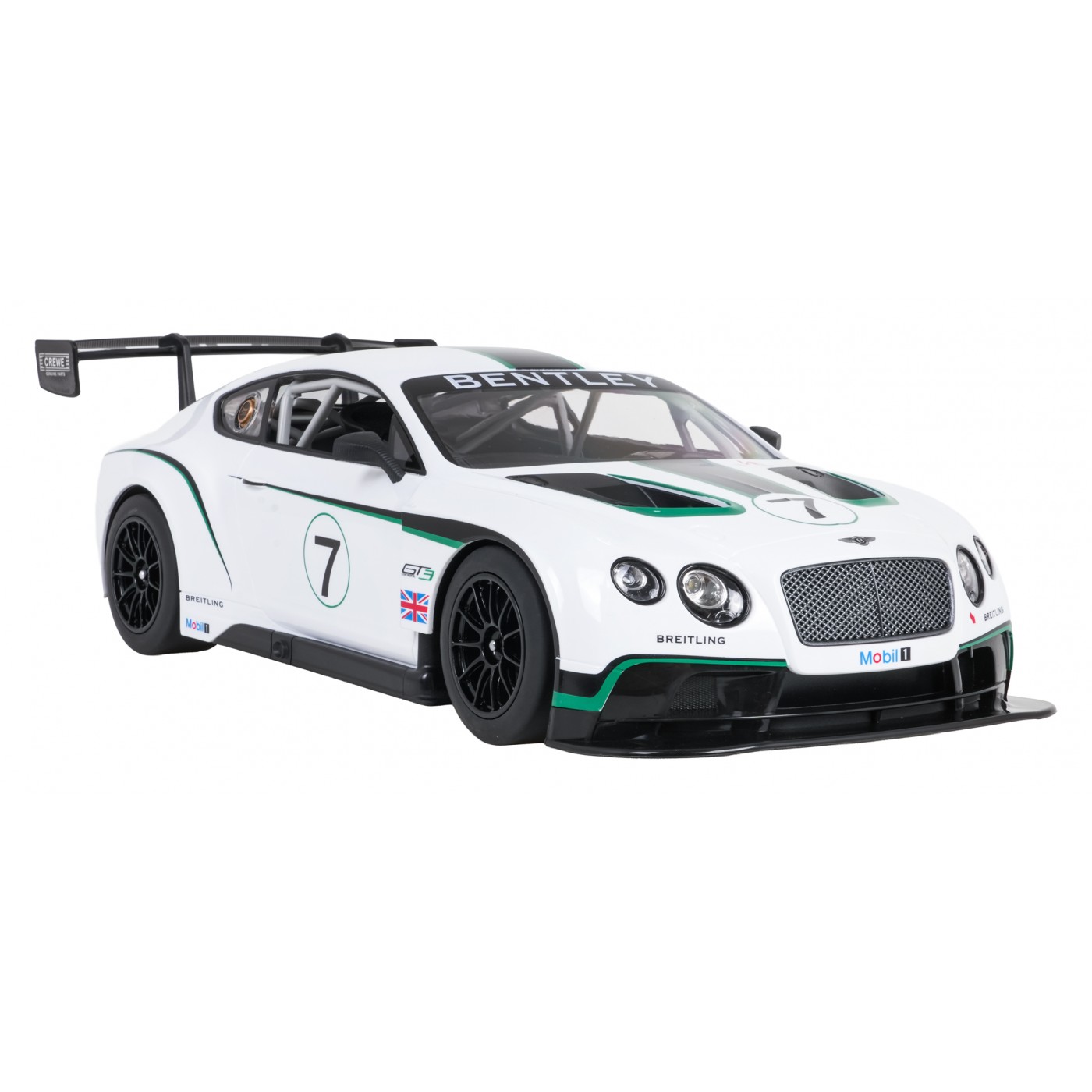 Rádiové auto 1:14 Bentley Continental GT3 biele RASTAR
