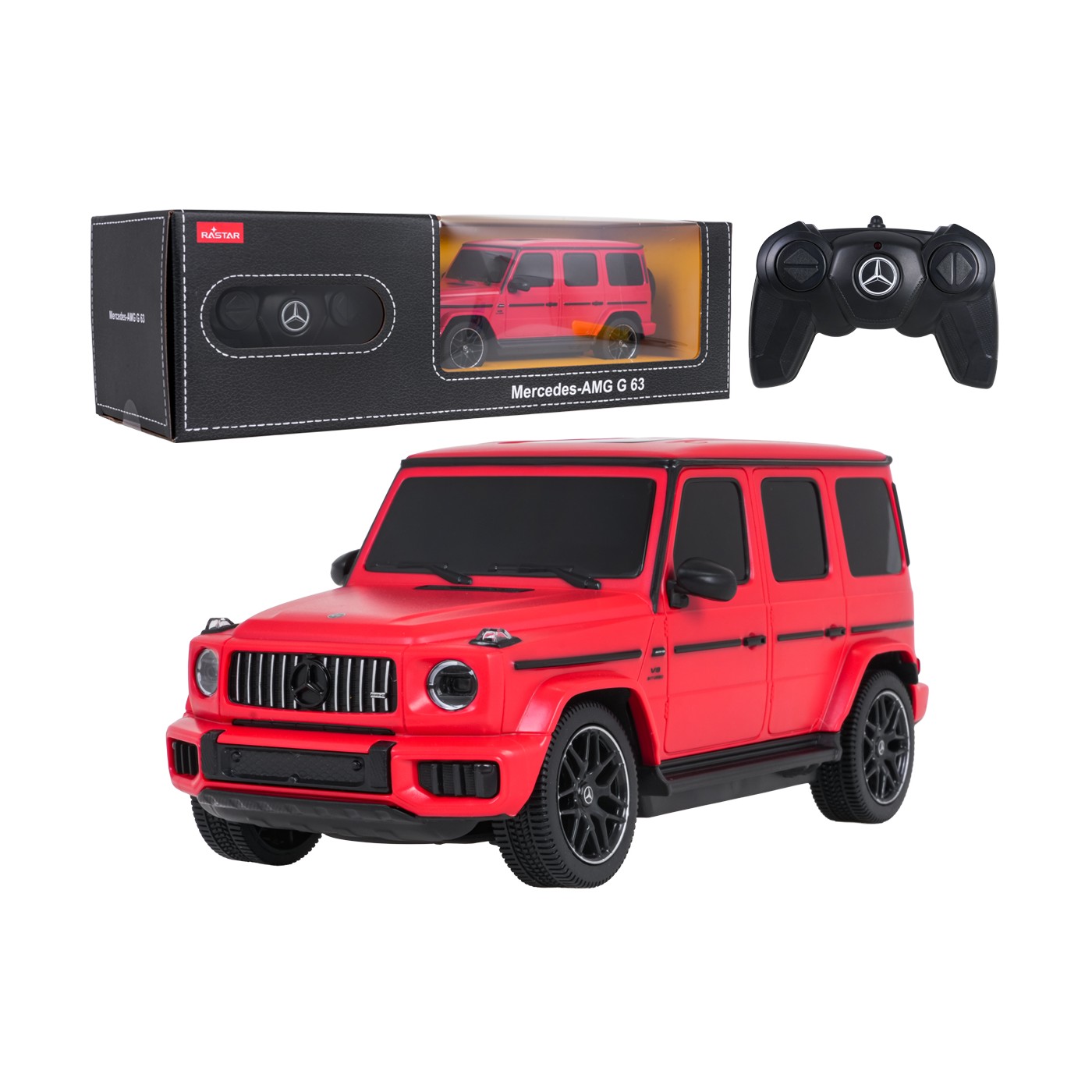 R/C 1:24 Mercedes AMG G63 Červený RASTAR