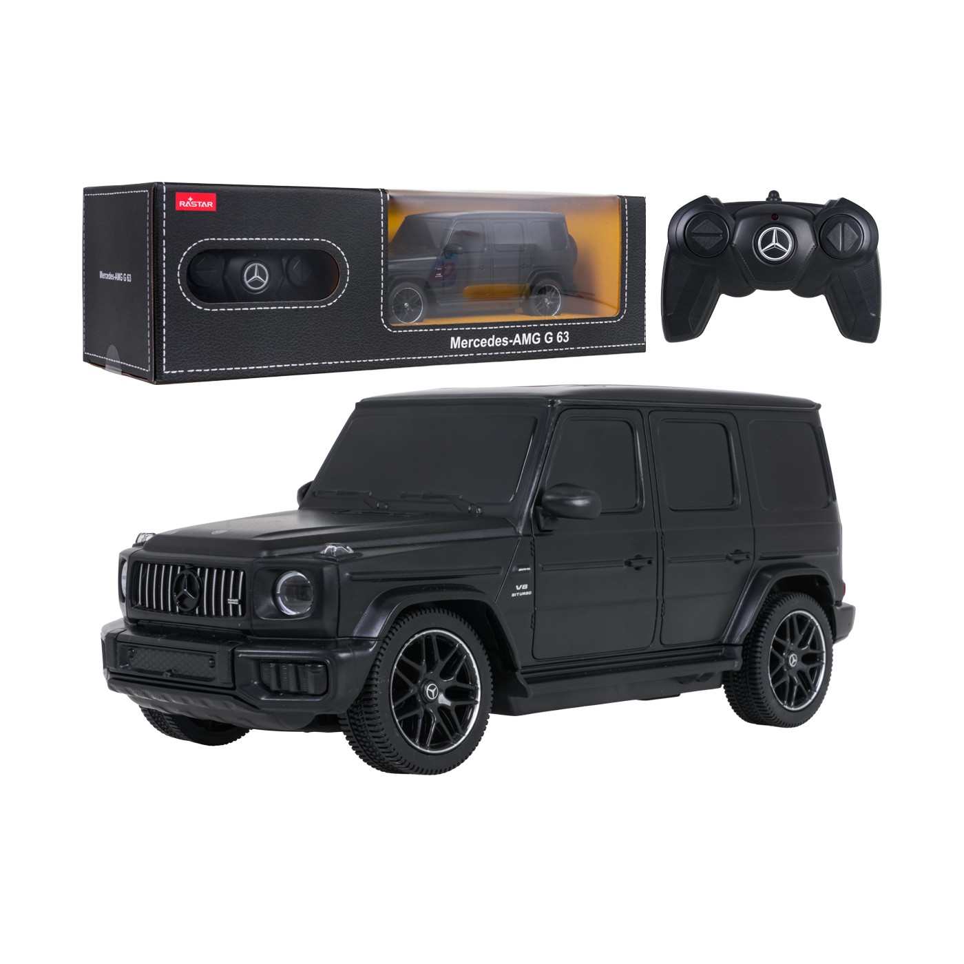 R/C 1:24 Mercedes AMG G63 Čierny RASTAR