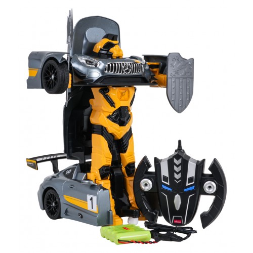 Auto/Robot 2v1 R/C 1:14 Mercedes-AMG GT3 sivý RASTAR