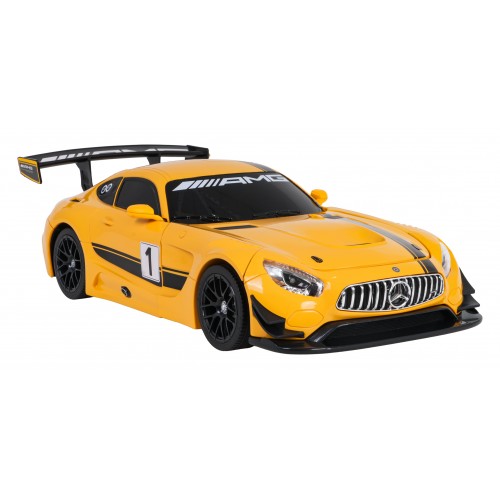 Auto/Robot 2v1 R/C 1:14 Mercedes-AMG GT3 žltý RASTAR