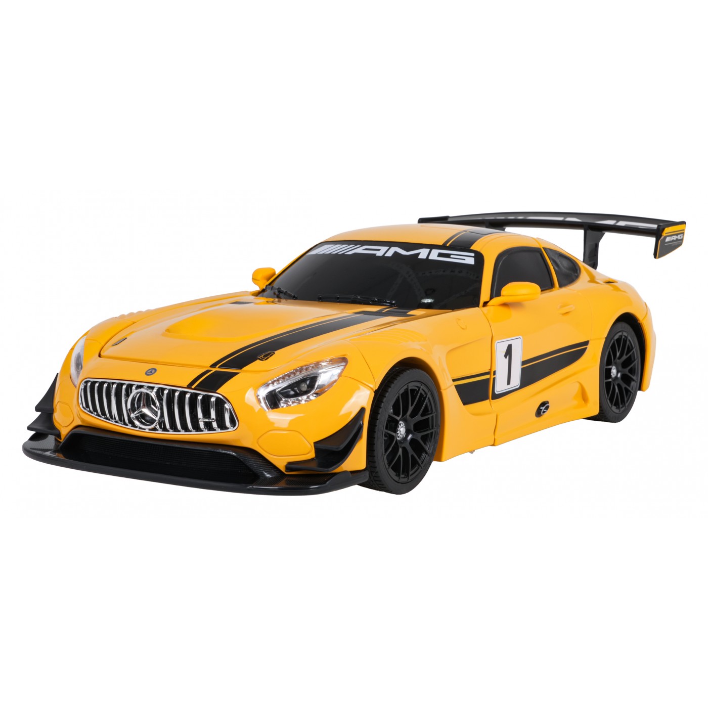 Auto/Robot 2v1 R/C 1:14 Mercedes-AMG GT3 žltý RASTAR