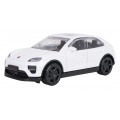 Kovové auto 1:43 Porsche Macan bielej farby RASTAR